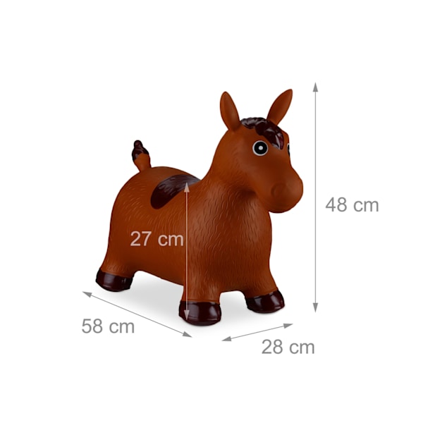 Springende hest