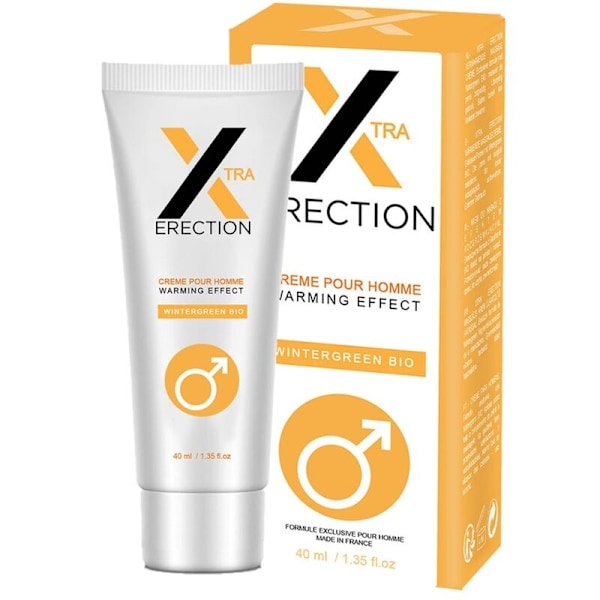 Ruf - X Erection Heat Effect Erection Cream 40 Ml