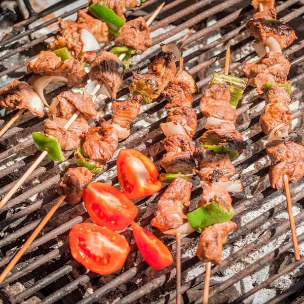 Træspydsæt 50 stk, 40 cm langt - Perfekt til grillkebab