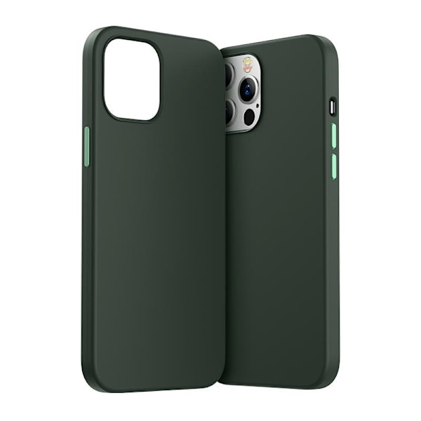 Beskyttelsescover til iPhone 12 Pro Max Color Series grøn