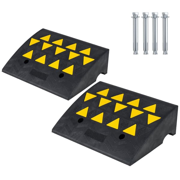 Uppfartsramper, set om 2, 5–6 tum Rise Rubber