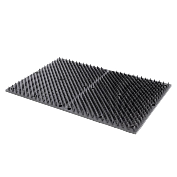Skrapmatta för häst, kalv, get svart (L60xB40cm)