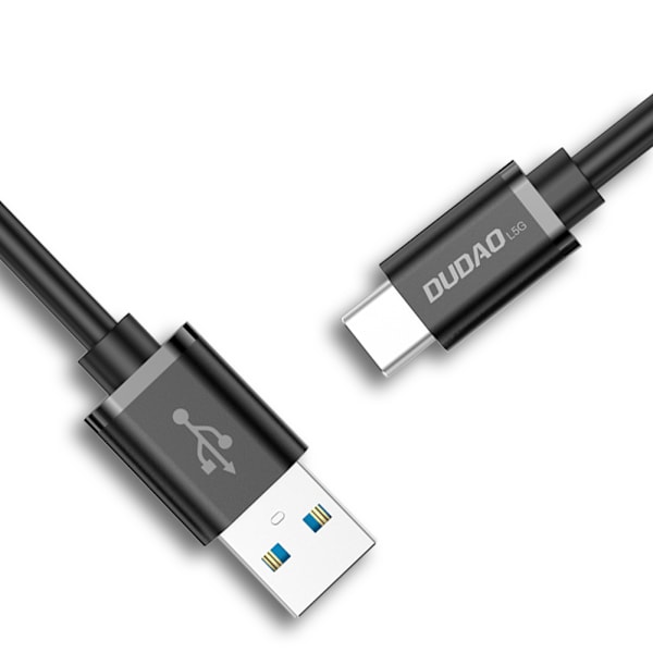 USB - USB Type C Super Fast Charge -kaapeli, 1 m, musta
