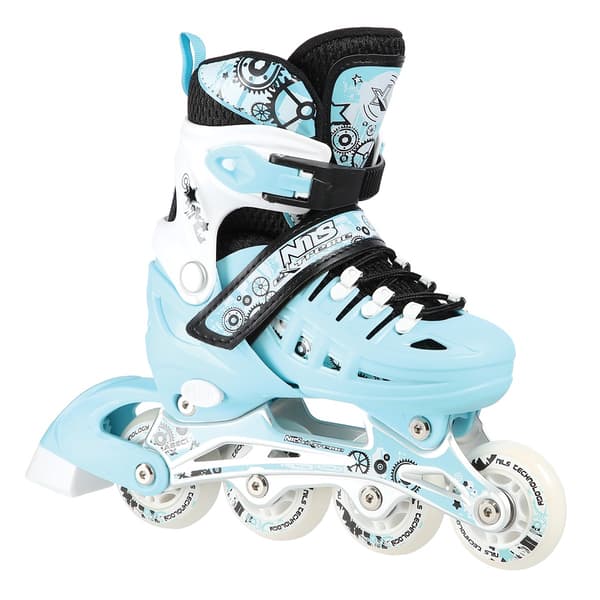 4-i-1 inline-skøjter, mint, størrelse S (31-34)