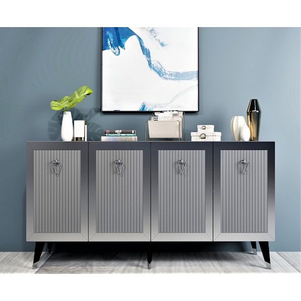 Console Bare - Antracit, Silver