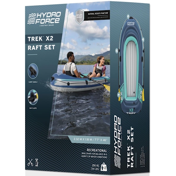 Trek X2 oppustelig 2,32mx1,18m