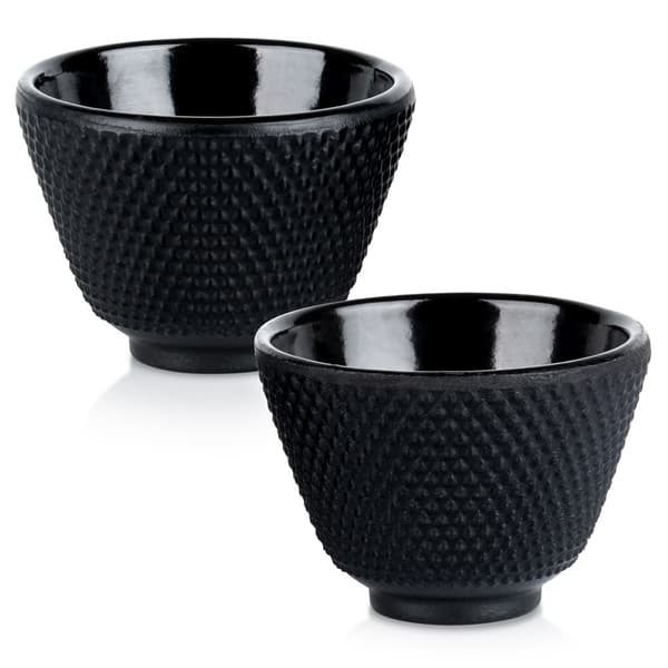 Gjutjärnsemaljerade tekoppar CAST LINE 60 ml 2 st.