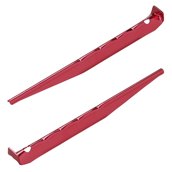 Tältpinne 18,5cm aluminium ribbad 6 stycken i polybag