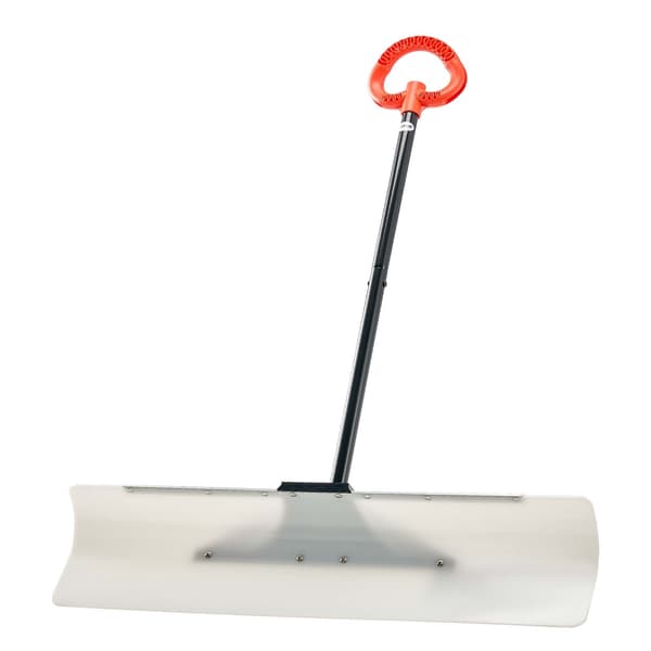 Sneskølle, 36-tommer HDPE-blad, metalkant