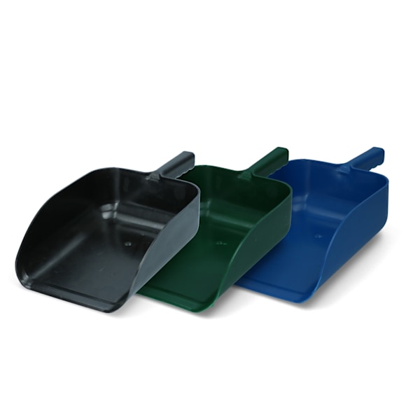 Foder scoop &quot;skovl-model&quot; plastik sort