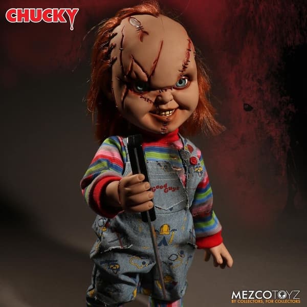 Chucky Talking Figur 38 cm - Skræk-samlelegetøj