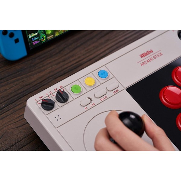 8BitDo Arcade Stick - spelkontroll, Switch / PC