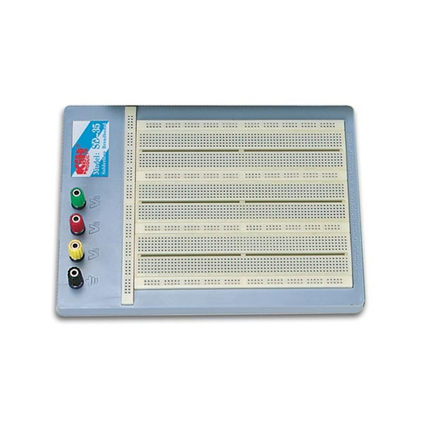 High-Q Breadboard - 2420 huller Grå