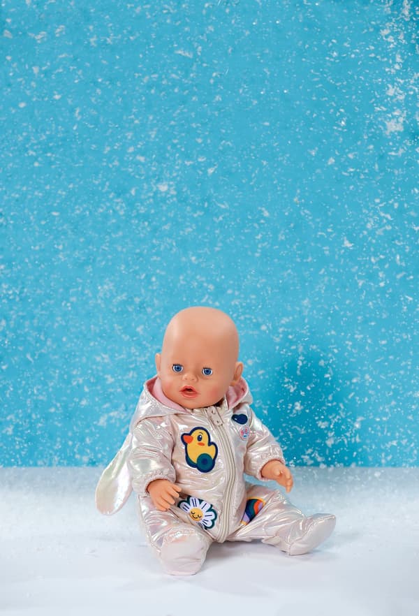 BABY BORN -talvipuku kermanvärinen, 43 cm