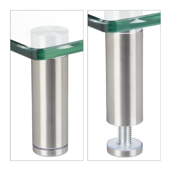 Skärmstativ i glas
