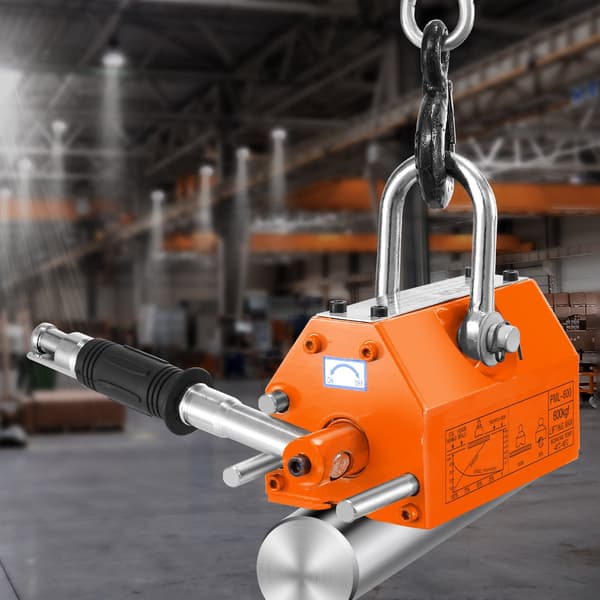 Magnetisk lyftare 1320 lb, permanent lyftmagnet, utlösning