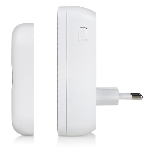 Trådlös dörrklocka med tygfront Plug-in 230V