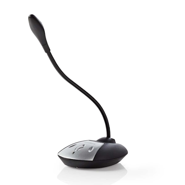 Mikrofon | Brugt til: Desktop / Notebook | Kabel | USB-A Han | Indbygget on/off-knap (tænd/sluk) | Hovedtelefonudgang
