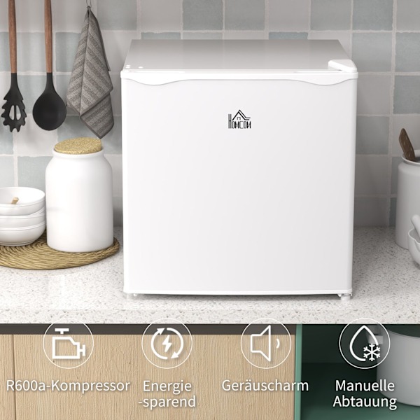 Minipakastin 35 L pakastinlaatikko sähköinen vapaasti seisova 45 W minipakastin minijääkaappi -14 - -24? 5-portainen lämpötilansäätö 47 x 44,2 x 48,8