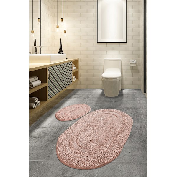 Badmatsset (2 delar) Macoroni - Rosa