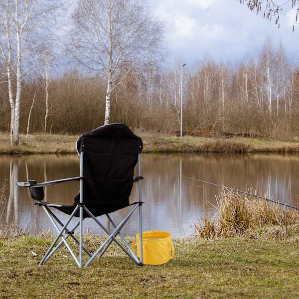 Hopfällbar hink för camping 15 liter
