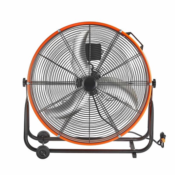24-tommer industriel tromleventilator, 8900 CFM, variabel hastighed