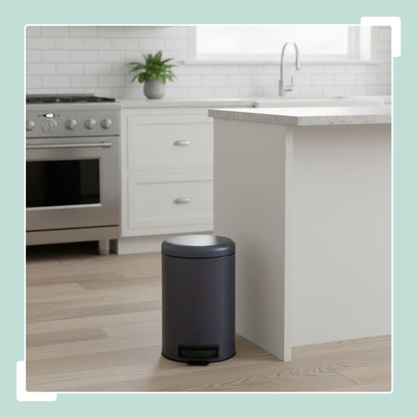 12L Step Bin med indvendig spand – Soft-Close, håndfri