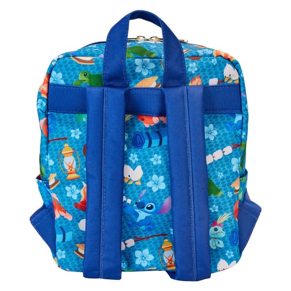 Stitch Camping Cuties pehmolelu, koko 24 cm
