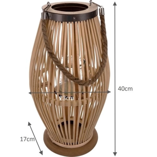 Bambu rottinglykta Gardlov 24282