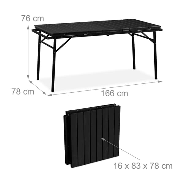 Sammenklappeligt havebord