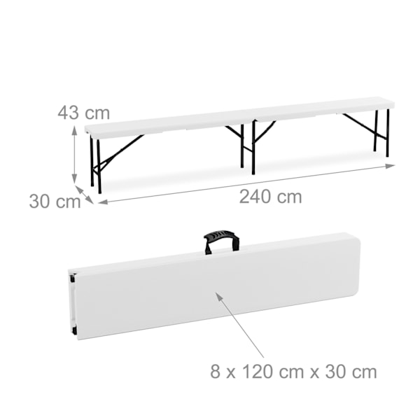 Ølbænksæt på 2.240 cm