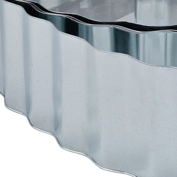 Gräskanter av metall 6 m