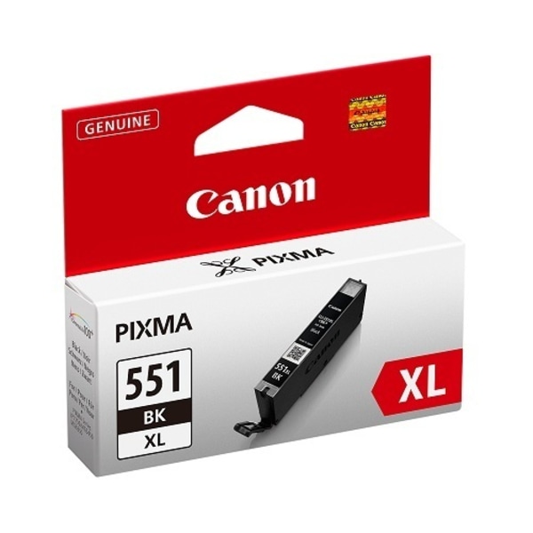 Canon CLI-551BKXL - blækpatron, sort