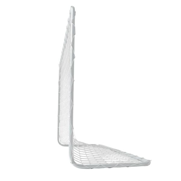 Fodboldmål med net, stålramme, 182 cm