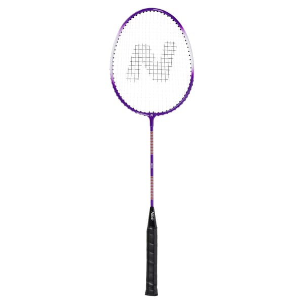 Badmintonsæt: 2 aluminiumsketsjere, 3 fjerbolde, dæksel