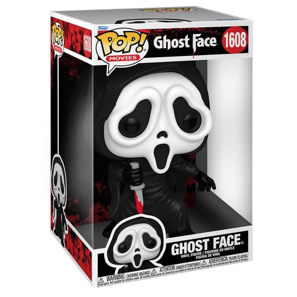 Spøgelsesansigtsfigur 25 cm - Samlerobjekt Horror Decor