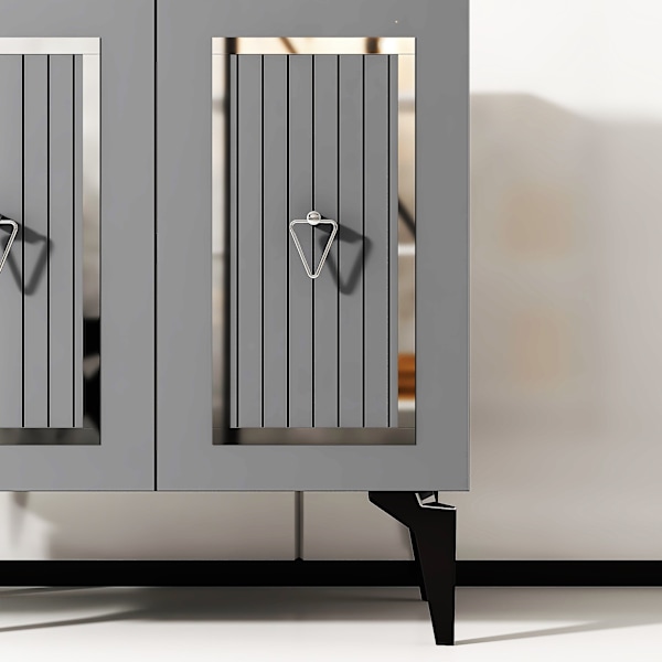 Konsol Capri - Antracit, Silver