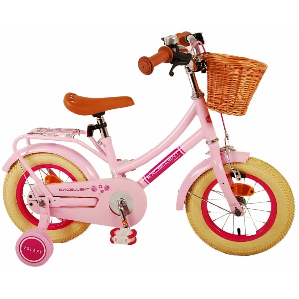 Fremragende børnecykel - piger - 12 tommer - pink