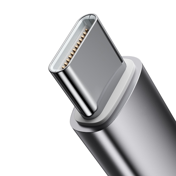 Kestävä punottu kaapeli iPhone A10 -sarjan USB-C:lle - Lightning 20W 2m valkoinen