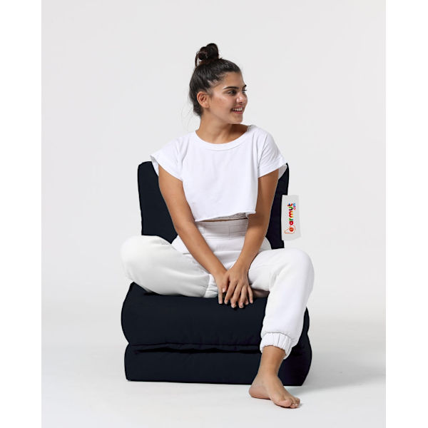 Garden Bean Bag Siesta Sovesofa Puf - Sort