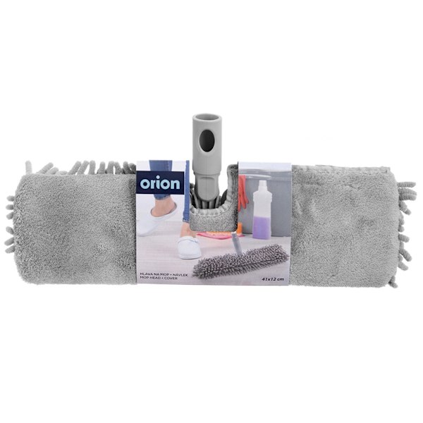 Erstatningsindsats til dobbeltsidet fladmoppe CLEAN SYSTEM 41x12 cm