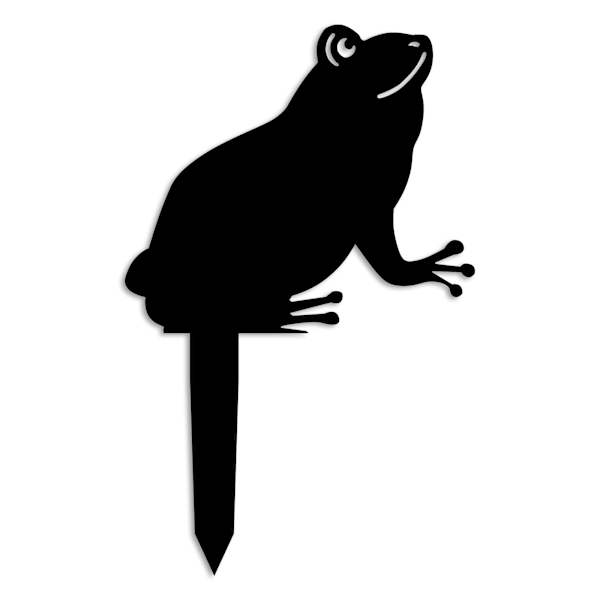 Dekorativt objekt groda 01