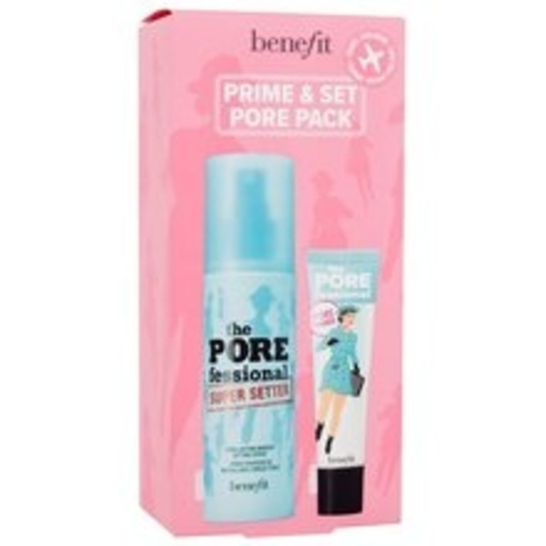 Benefit - Prime & Set Pore Pack Set - Dárková sada 120ml