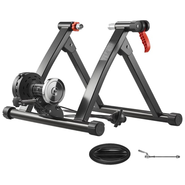 Magnetisk cykeltrænerstativ, 6 niveauer, foldbar, 26-29 tommer, 700C