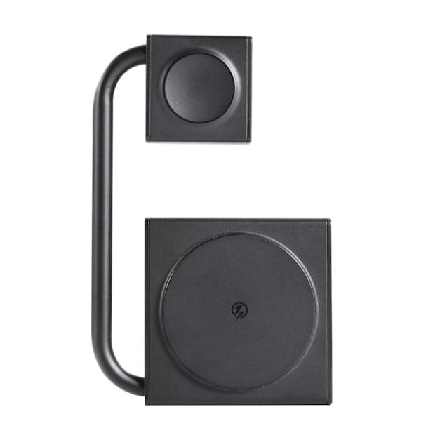 2-i-1 induktiv laddare för klocka och smartphone 15W MagSafe Qi, hopfällbar, svart