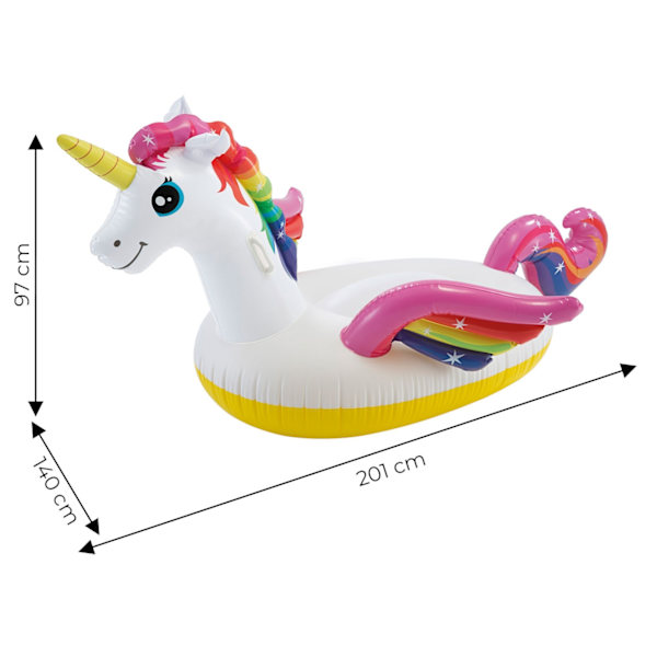 Unicorn Island puhallettava patja Intex 57561