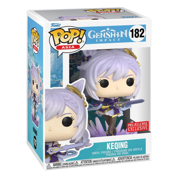 Genshin Impact POP! Pelit Vinyylifiguuri Keqing 9 cm