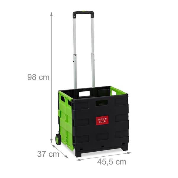 Fällbar kundvagn