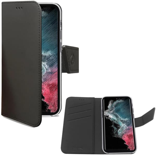 Lompakkokotelo Galaxy S23 5G musta