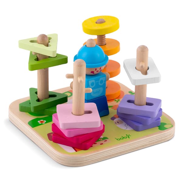 Puinen lajittelulelu - palapeli RK-866 Ricokids